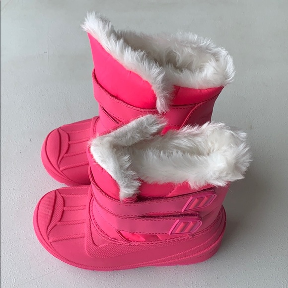 Cat & jack Lev snow boots! Pink! Multiple sizes🦄 - Picture 3 of 6